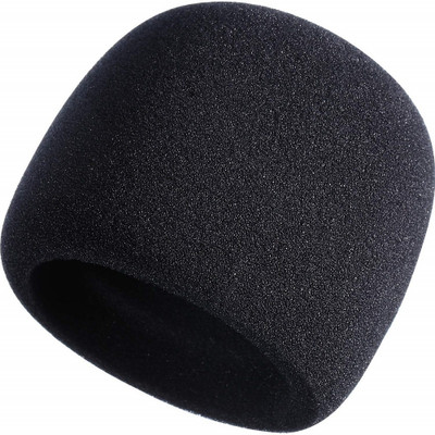 RODZ Mic Cover Foam Microphone Windscreen Microphone Windscreen For Blue Yeti(Black)