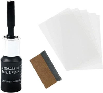 ClickCrack Windshield Crack Repair Kit for Cars For DIY Glass Chip & Scratch Remover Windshield Repair Kit