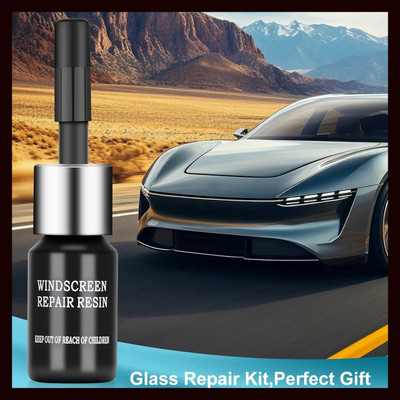 GlimpseX glim_Nano Glass Repair Fluid Cracks Gone Glass Kit Automotive Windscreen Tool Windshield Repair Kit