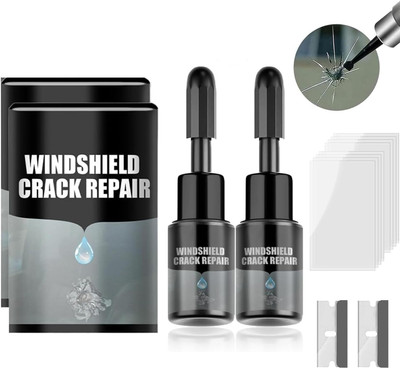 GoCLICK Automotive Glass Repair Fluid for Car Windshield Repair Windshield Repair Kit