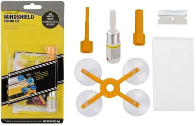 Chromoto Windscreen Repair Kit Auto Windscreen Chip Repair Kit Windshield Repair Kit