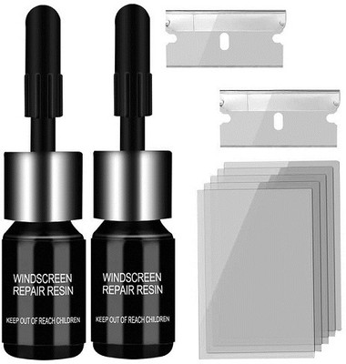 Mr fix Car Windscreen Repair Kit,for Fix Auto Windshield PACK OF 2 Windshield Repair Kit