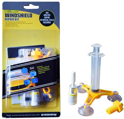 Chromoto Certified Car Window Glass Liquid Repair Set Windshield Repair Kit