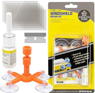 VT ENTERPRISE Deoxys Glass Crack Repair Set, Windshield Repair Kit Windshield Repair Kit