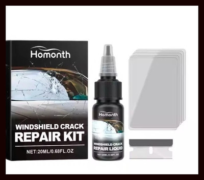 GoCLICK New_Car Windscreen Repair Kit,Car Windshield Crack Scratch Resin Repair Windshield Repair Kit