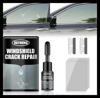 GlimpseX glim_Windscreen Repair Kit,Car Windshield Crack Scratch Resin Windshield Repair Kit