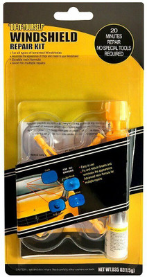 Chromoto Car Window Windscreen Glass Crack Repair DIY Tool Kit Windshield Repair Kit
