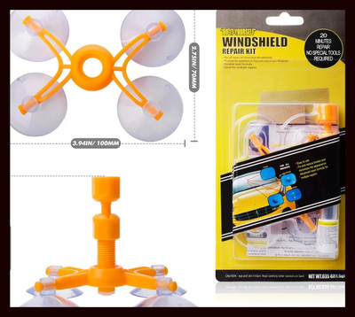 GoCLICK New_Air-Tight Repairs Automotive Windshield Repair Kit Windshield Repair Kit