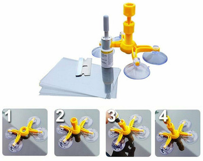 Chromoto Car Windshield Repair Kit Diy Tools Anti-rain Windshield Repair Kit