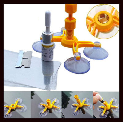 ElitePro elite_Repair Kit with Pressure Syringes To Fix Windshield Windshield Repair Kit