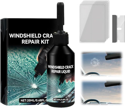 WindGlassFix Windshield Crack Repair Kit, Glass Repair Liquid for Cracks for Fix Auto Windshield Repair Kit