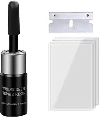 dhruv hub Glass Repair Tool for Windshield Car Cracks DIY Set Windshield Repair Kit