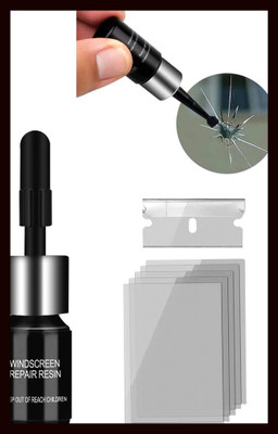 GlimpseX glim_Car Windshield Repair Kit for Auto Glass Cracks, Scratch Resin Tool Windshield Repair Kit