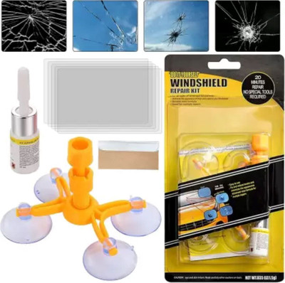 VVG TRADERS 20-Minutes Windshield Repair Kit Windshield Repair Kit Windshield Repair Kit