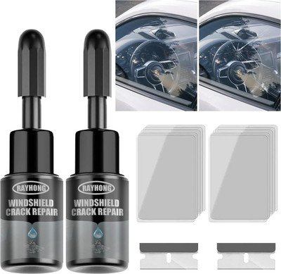 CRACKWINSCREEN Cracks Gone Glass Kit Automotive Windscreen Tool Windshield Repair Kit