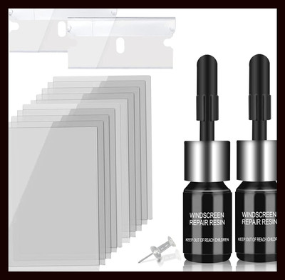 GoCLICK New_Automotive Glass Nano Repair Fluid Car Windshield Repair Resin Windshield Repair Kit