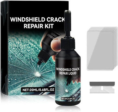 Chromoto Windscreen Repair Kit for All Types of Windshields Windshield Repair Kit