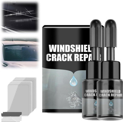 VeloKit Windscreen Glass Crack Repairing Kit, Windshield Scratch Repair Windshield Repair Kit