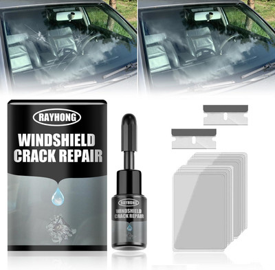 ClickCrack Auto Glass Scratch & Crack Repair Kit – Quick DIY Windshield Fix Tool - (1 PCS) Windshield Repair Kit