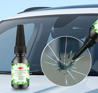 ClickCrack Windshield Chip & Crack Repair Kit – DIY Glass Restoration Solution - Pack 1 Windshield Repair Kit