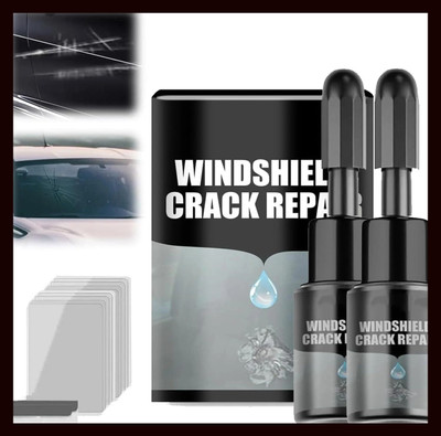 GoCLICK New_Windshield Repair Kit, Windscreen Glass Crack Repairing Kit Windshield Repair Kit