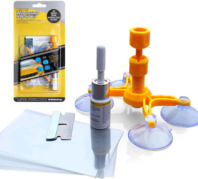 WARRIO Windshield Crack & Chip Fix Tool 2025 – Nano Glass Repair Home Kit Version Windshield Repair Kit