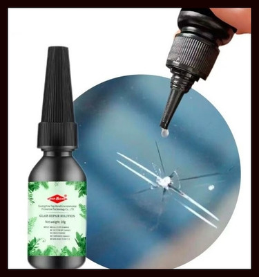 GoCLICK New_Automotive Glass Nano Repair Resin Cracked Glass, RepairKit Windshield Repair Kit