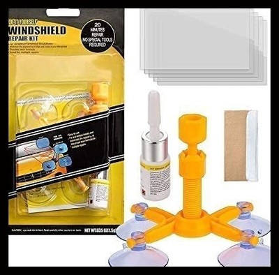 CRACKWIND FK_Car tool with repair resin for repairing auto glass crack Windshield Repair Kit