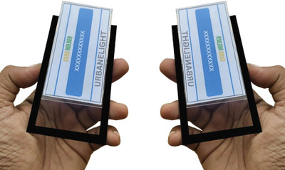 carfrill Transparent Card Holder for Car Windshield, Glass and All 4Wheelers Windshield Wiper Puller