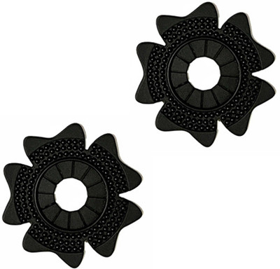 AVX AUTO Car Wiper Hole Protective Cover PVC Dustproof Wiper Pad ( Black Big Hole ) Windshield Wiper Puller