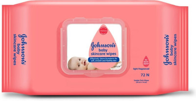 JOHNSON'S Baby Skincare Wipes (72 Wipes)(72 Wipes)