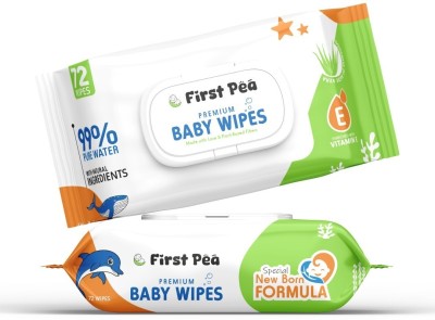 firstpea Soft Cleansing Baby Wipe Extra Thick & Moist Wet Wipes for Baby