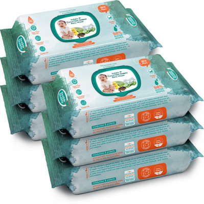 Buddsbuddy Cucumber Based Skincare Baby Wet Wipes with Lid(480 Wipes)
