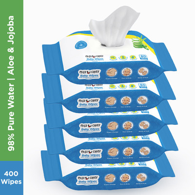 78% OFF on Miss & Chief by Flipkart Baby Wipes with Aloe Vera and Vitamin E(400 Wipes) 78% OFF on Miss & Chief by Flipkart Baby Wipes with Aloe Vera and Vitamin E(400 Wipes)