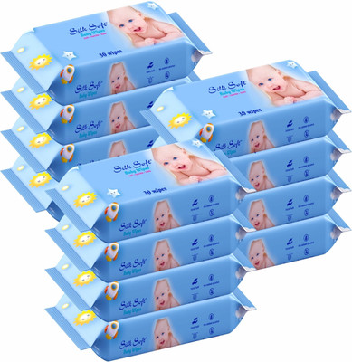 Silk Soft Baby wet wipes 30 pulls without lid PACK OF 12(360 Wipes)