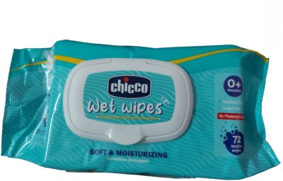 Chicco WIPES SOFT & MOISTURIZING Salviettine Detergenti(288 Wipes)