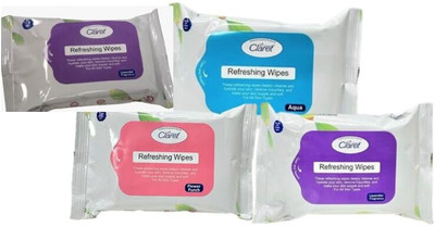 CLARET CL_WETWIPES_PACK OF 4(4 Wipes)