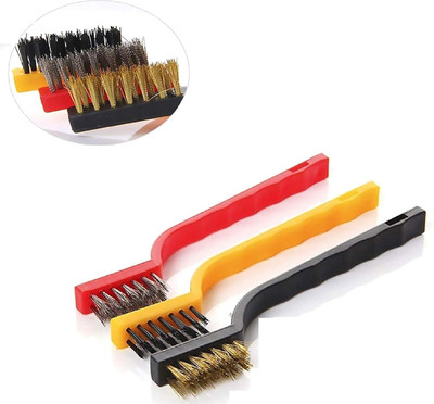 RBGIIT Wheel Tire Cleaning Mini Brush B49 10 ml Wheel Tire Cleaner(Pack of 3)