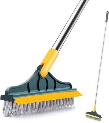 SBTs 2 in 1 Cleaning Floor Scrub Brush and viper Handle Scratch Brush(Pack of 1)