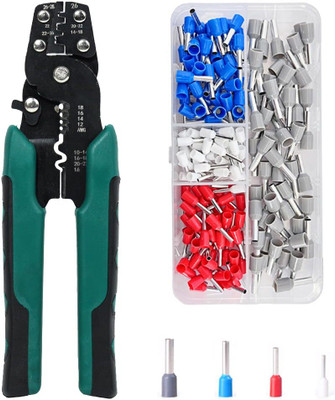 STHIRA 200PCS Multifunctional Crimping Wire Tool Set Combination Snap Ring Plier(Length : 7.48 inch)