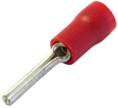 GLOBOMOTIVE Electric Pin End Terminal with Nylon Insulated for Electrical Projects (1.5 mm) Cable Insulated Electrical Pin Lug Connector Terminal Wire Connector(Multicolor, Pack of 100)