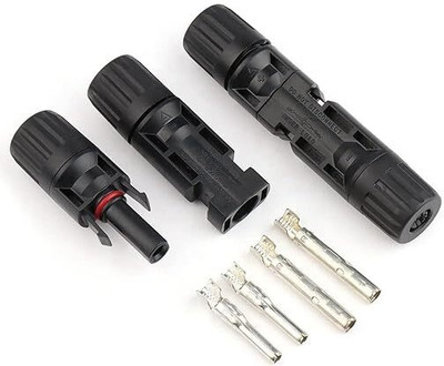 POWER CONNECT PCMC4_1 MC4 Male Female Solar Panel cable connector for solar connection Wire Connector Offers & Cashback