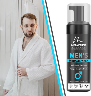 METAVERSE men's intimate wash is enriched with natural ingredients for added nourishment Intimate Wash(100 ml, Pack of 1)