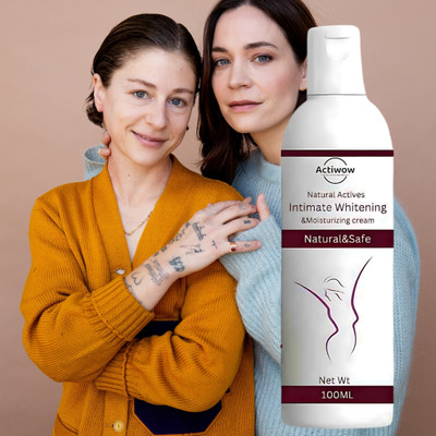 ACTIWOW 7581 Natural Active Intimate Area White Intimate Cream (100 ml, Pack of 1 Intimate Cream(100 ml)