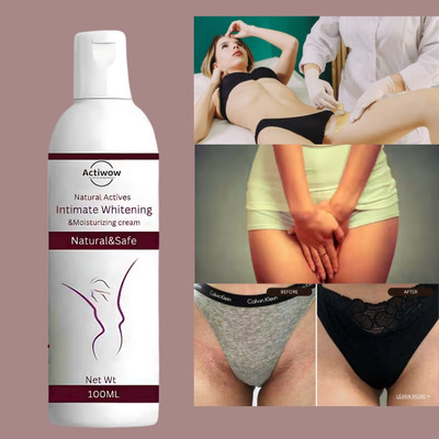 ACTIWOW Natural Actives intimate Lightening cream private part whitening cream _RT Intimate Cream(99 ml)