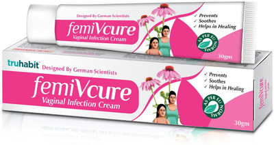 TruHabit TruHabt Femi V Cure Vaginal Infection & Itching Relief Cream Intimate Cream(15 g)