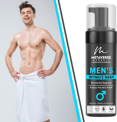 METAVERSE Say goodbye to dryness and discomfort with our hydrating men's intimate wash Intimate Wash(100 ml, Pack of 1)