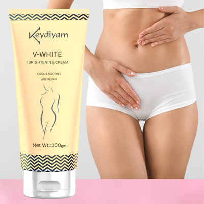 keydiyam V-White Brightening Intimate Cream(100 g, Pack of 1)