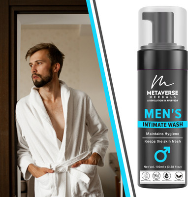 METAVERSE Experience the gentle yet effective cleansing of our men's intimate wash Intimate Wash(100 ml, Pack of 1)