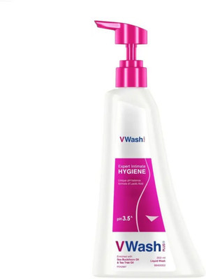 vwash Plus Expert Intimate Hygiene Wash Prevents Itching irritation & dryness Intimate Gel(350 ml)
